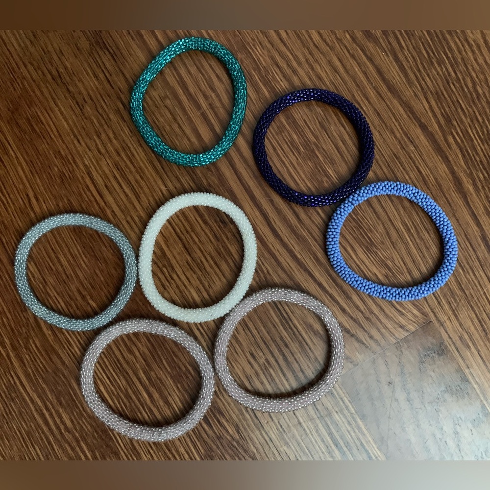 Sashka Co Beaded Solid Bracelets- sold individually